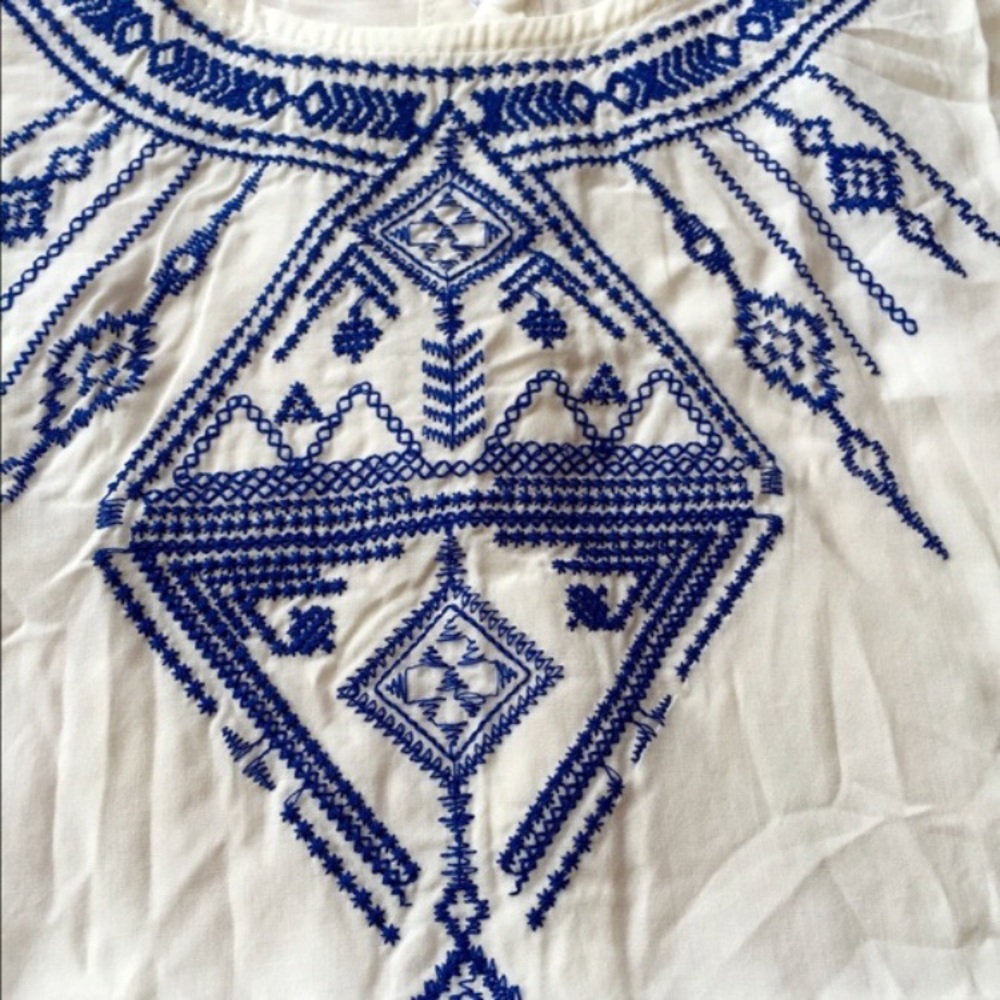 💥LAST ONE💥 Embroidered Boho Crop Top - Picture 5 of 5